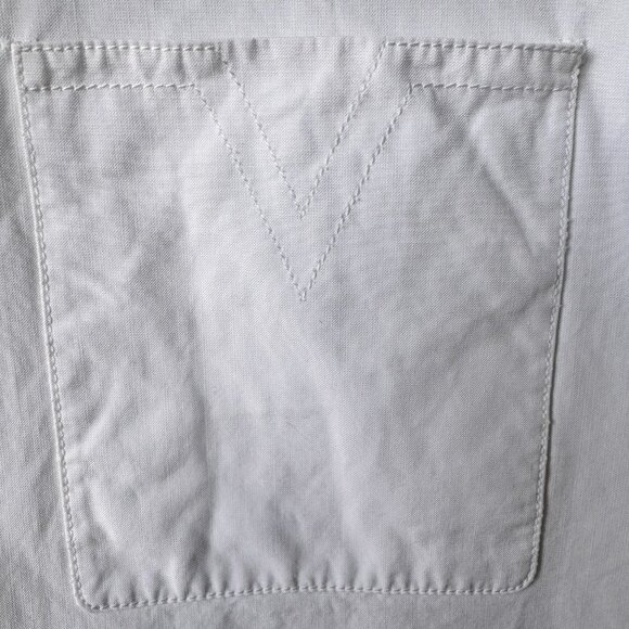Vintage Louis Vuitton Women’s White Button-Down Shirt - Picture 8 of 16
